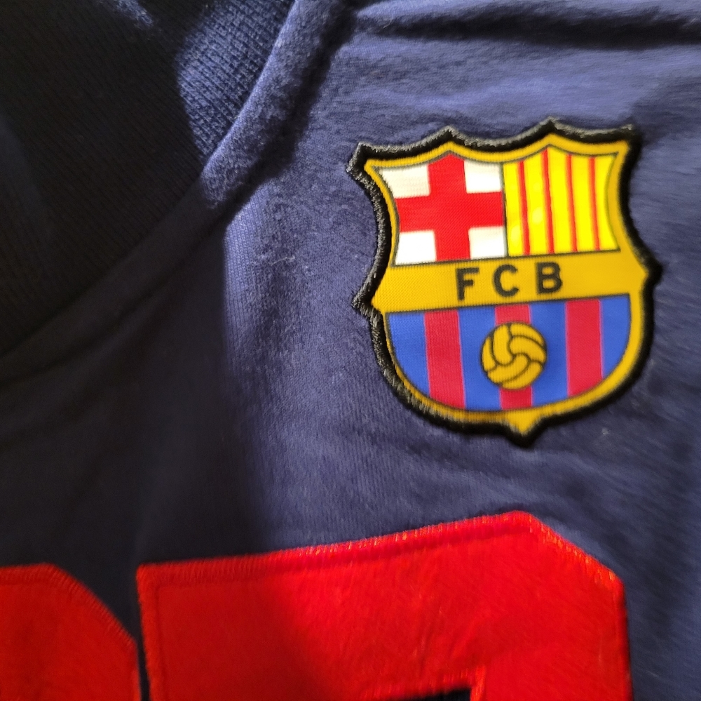 Fcb zip up sweater